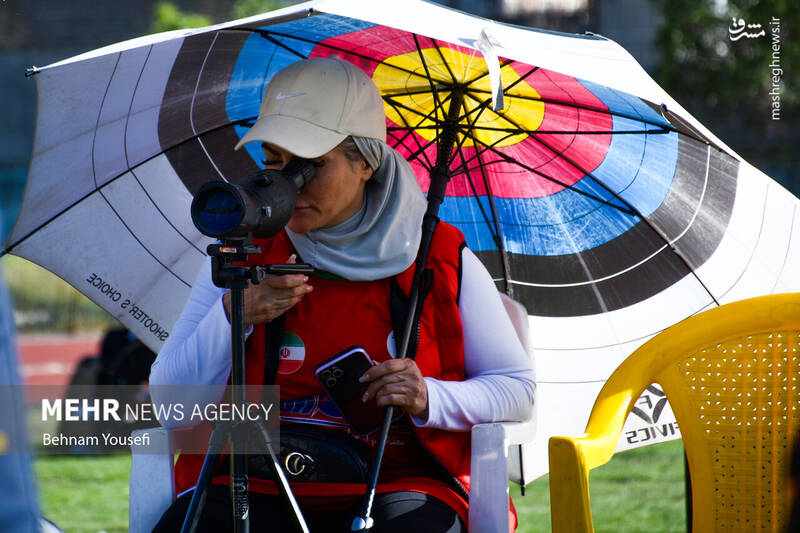 عکس / مسابقات رنکینگ کشوری تیراندازی با کمان 9