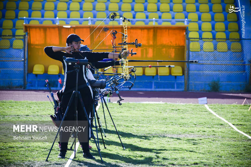 عکس / مسابقات رنکینگ کشوری تیراندازی با کمان 15