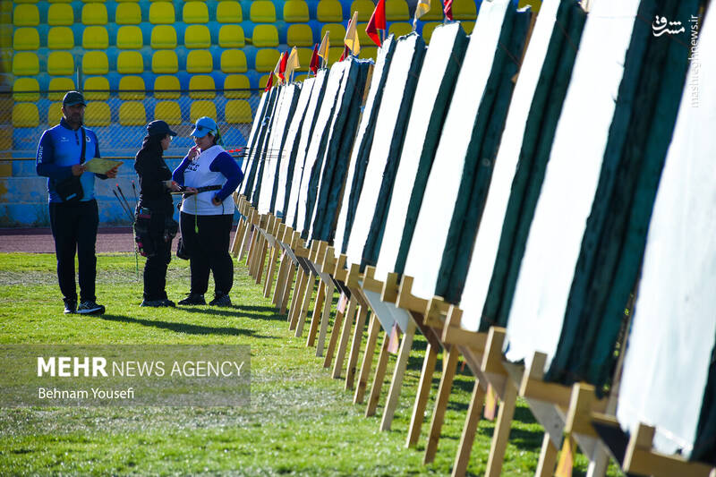 عکس / مسابقات رنکینگ کشوری تیراندازی با کمان 16