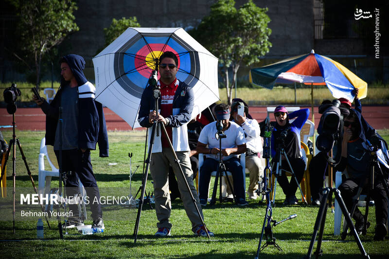 عکس / مسابقات رنکینگ کشوری تیراندازی با کمان 17