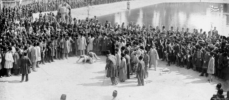 کشتی زورخانه ای دوران قاجار