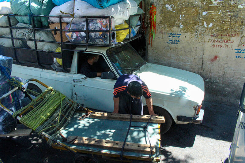 عکس/ چرخی برای چرخاندن چرخ های زندگی