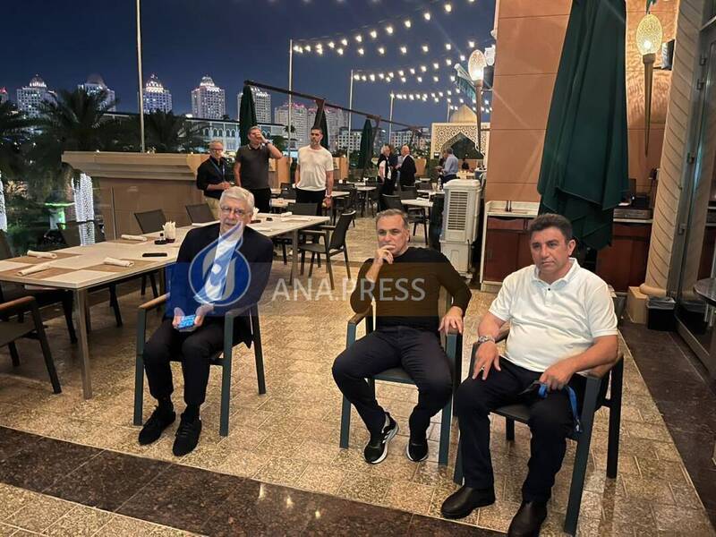 تصویری غیرمنتظره از قلعهنویی و آرسن ونگر در قطر