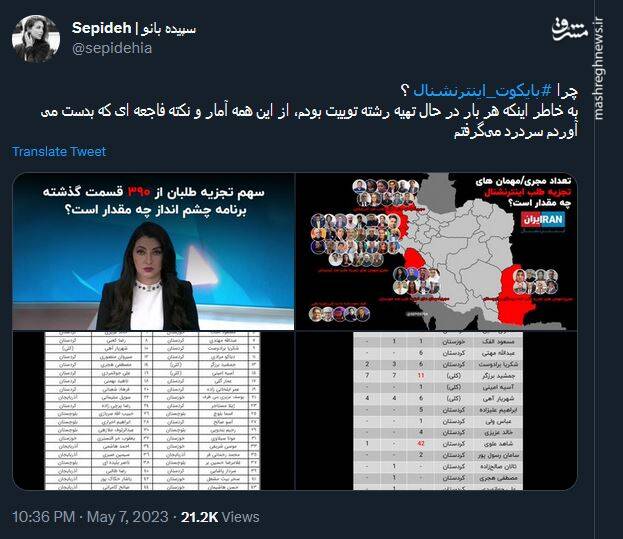 چرا بایکوت اینترنشنال؟+ عکس