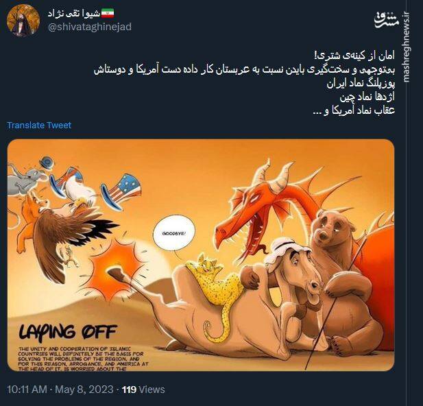 امان از کینهی شتری! +عکس