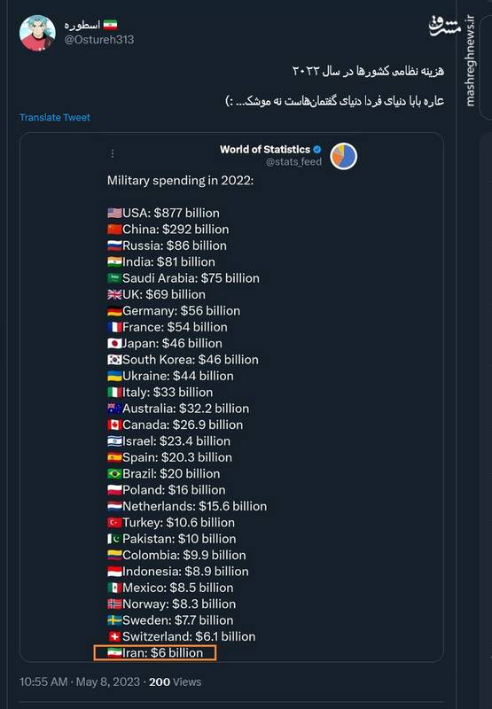 دنیای فردا دنیای گفتمانهاست نه موشک!