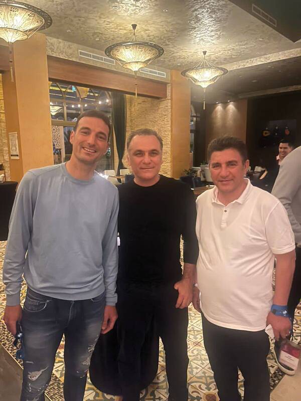 عکس/ دیدار قلعهنویی با رییس فیفا و سرمربی آرژانتین