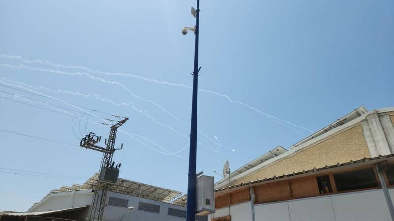 سرزمین های اشغالی زیر موج حملات مقاومت فلسطین/ شلیک بیش از ۶۰ راکت به سرزمین های اشغالی +عکس و فیلم