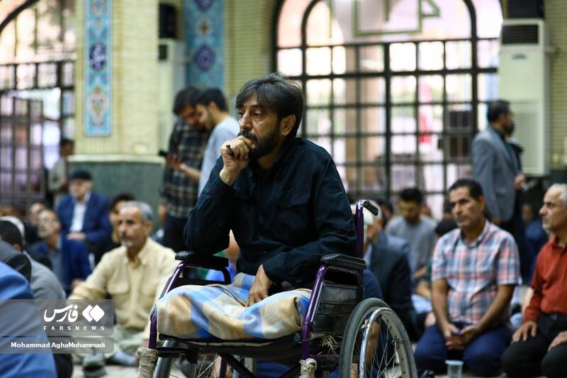 آئین بزرگداشت شهید غیرت و عزت حمید رضا الداغی