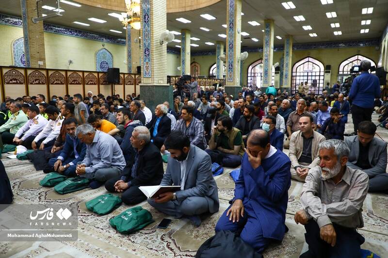 آئین بزرگداشت شهید غیرت و عزت حمید رضا الداغی