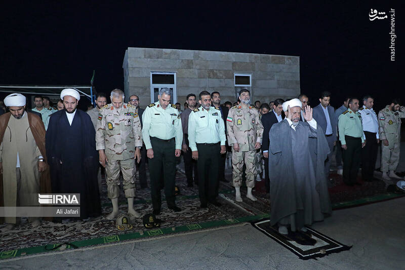 عکس/ بازدید فرمانده کل انتظامی از مرز مهران