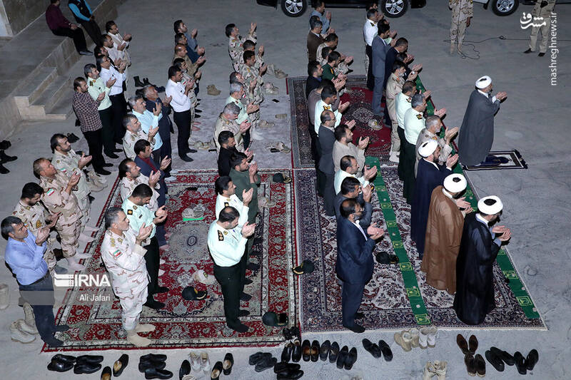 عکس/ بازدید فرمانده کل انتظامی از مرز مهران