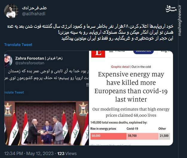 امان از خودتحقیری و غربگدایی برخی در ایران