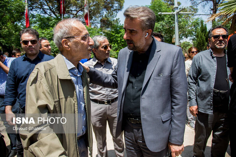 تصاویر غمانگیز تشییع پیکر حسین زمان 4