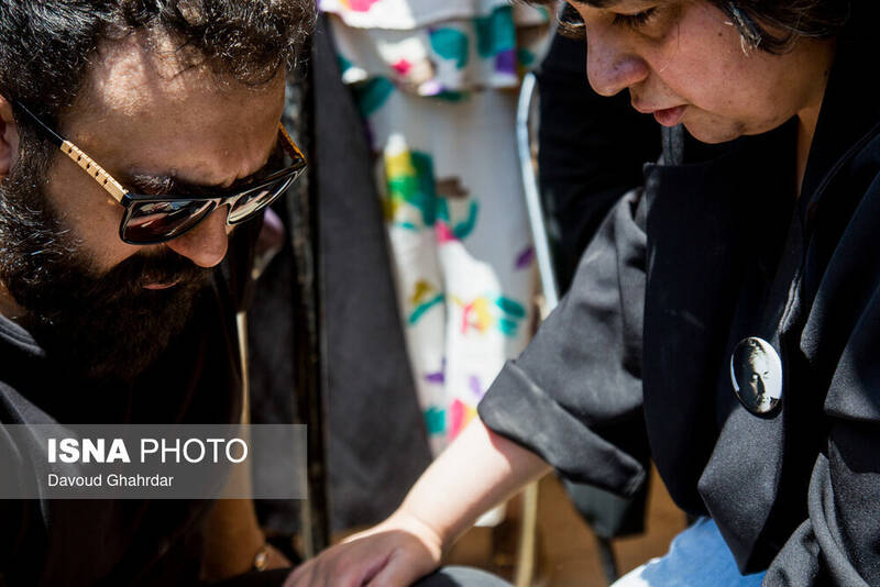 تصاویر غمانگیز تشییع پیکر حسین زمان 6