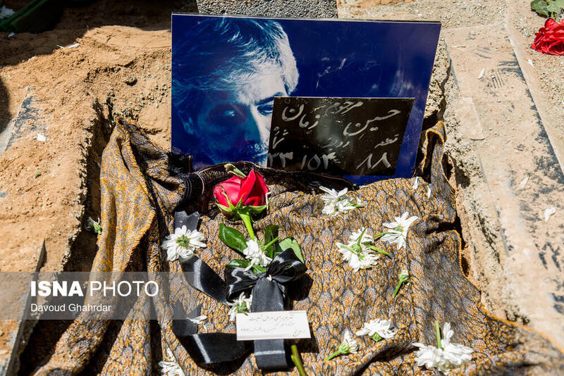 تصاویر غمانگیز تشییع پیکر حسین زمان 13