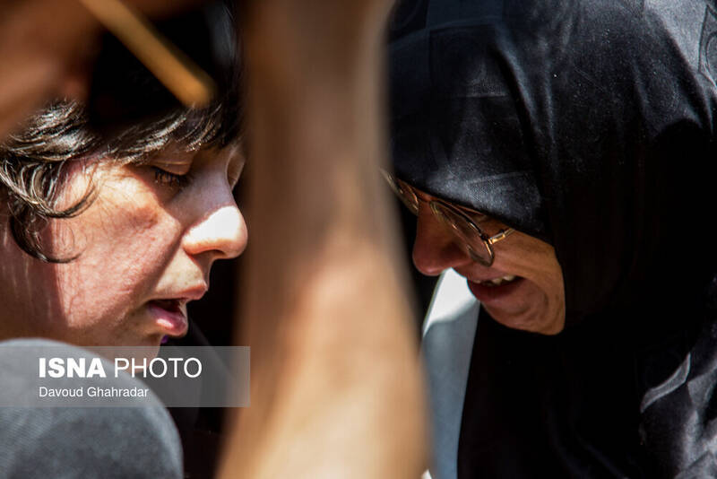 تصاویر غمانگیز تشییع پیکر حسین زمان 18