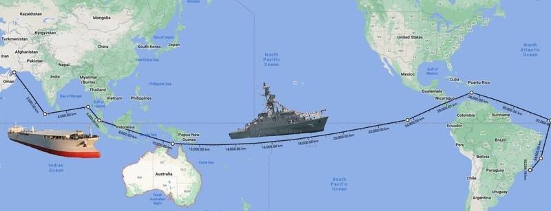 غولهای دریایی ایران در حیاط خلوت آمریکا