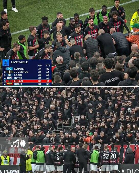 دلجویی میلانیها از هواداران/ مربی پای صحبت طرفداران افراطی نشست +عکس و فیلم