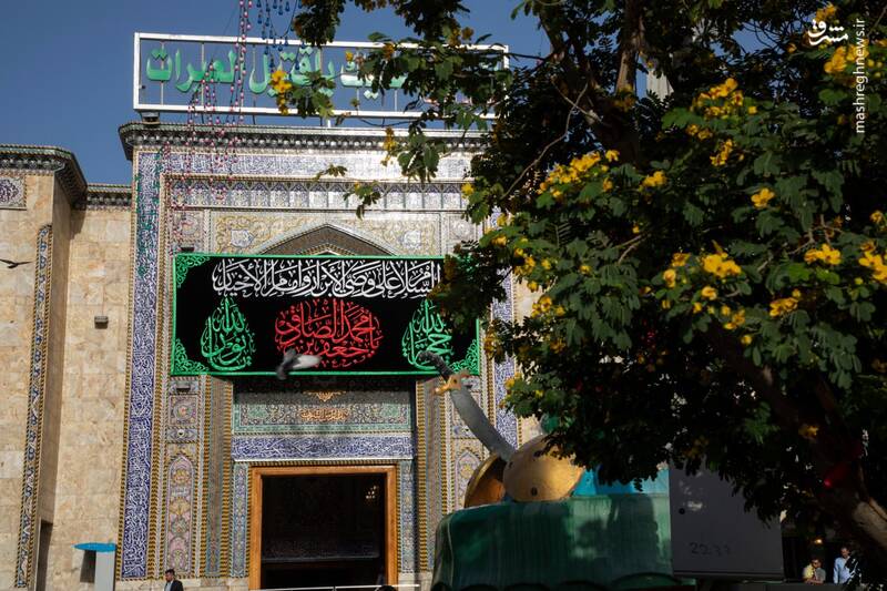 عکس/ کتیبههای شهادت شیخ الائمه در حرم امام حسین(ع)