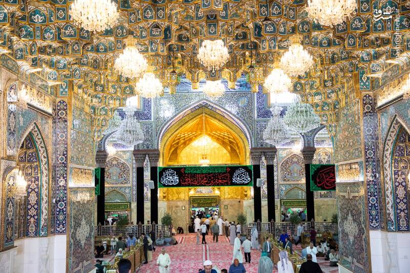 عکس/ کتیبههای شهادت شیخ الائمه در حرم امام حسین(ع)