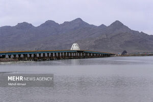 ارتفاع دریاچه ارومیه ۲۸ سانتی‌متر افزایش یافت