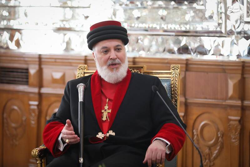 عکس/ دیدار رهبر جهانی کلیسای شرق آشوری با قالیباف