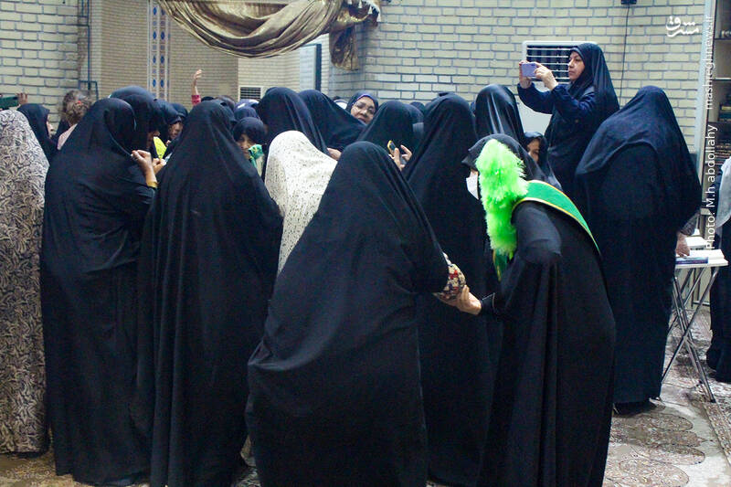 عکس/ شب شهادت امام صادق(ع) در مسجد جامع فاطمیه