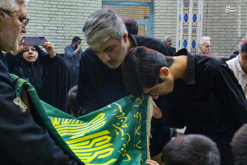 عکس/ شب شهادت امام صادق(ع) در مسجد جامع فاطمیه