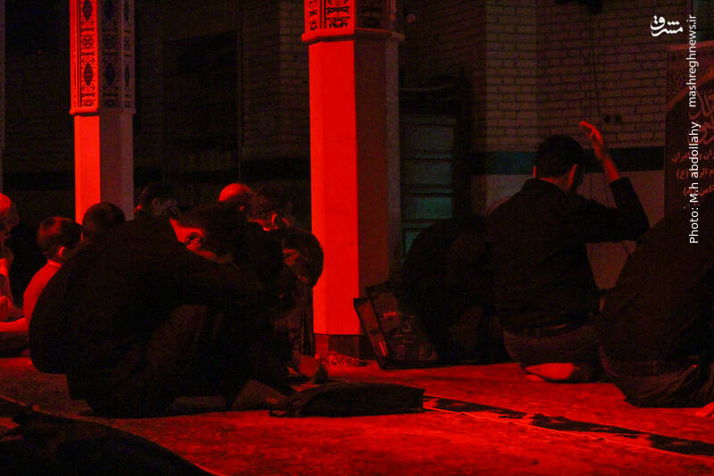 عکس/ شب شهادت امام صادق(ع) در مسجد جامع فاطمیه