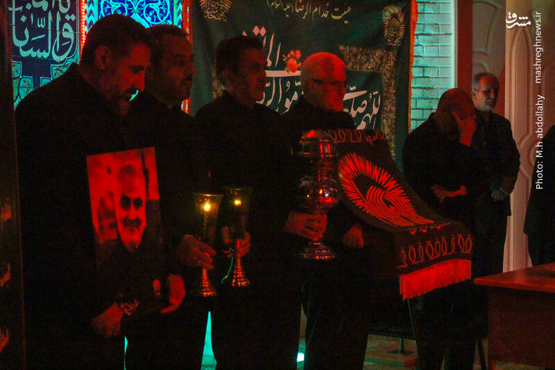 عکس/ شب شهادت امام صادق(ع) در مسجد جامع فاطمیه