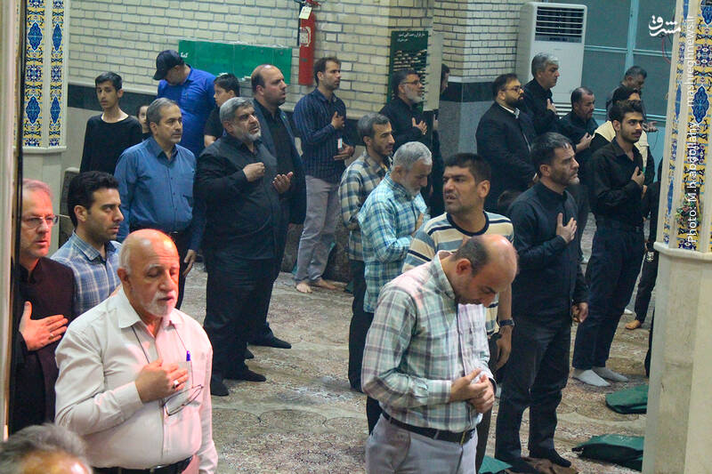 عکس/ شب شهادت امام صادق(ع) در مسجد جامع فاطمیه