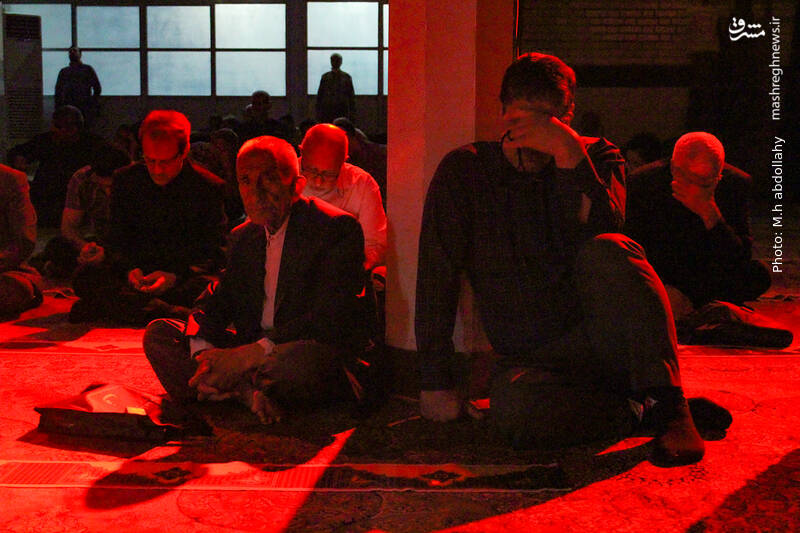 عکس/ شب شهادت امام صادق(ع) در مسجد جامع فاطمیه