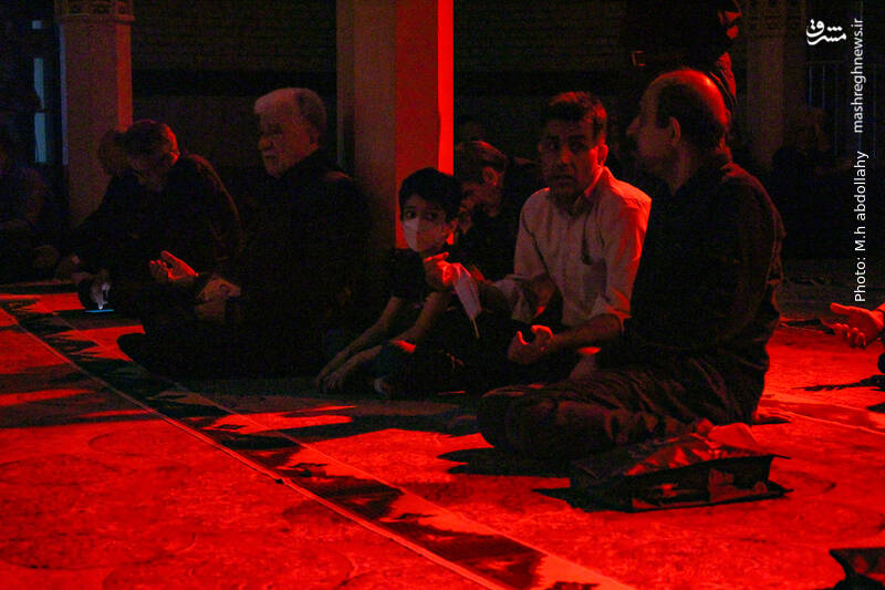 عکس/ شب شهادت امام صادق(ع) در مسجد جامع فاطمیه