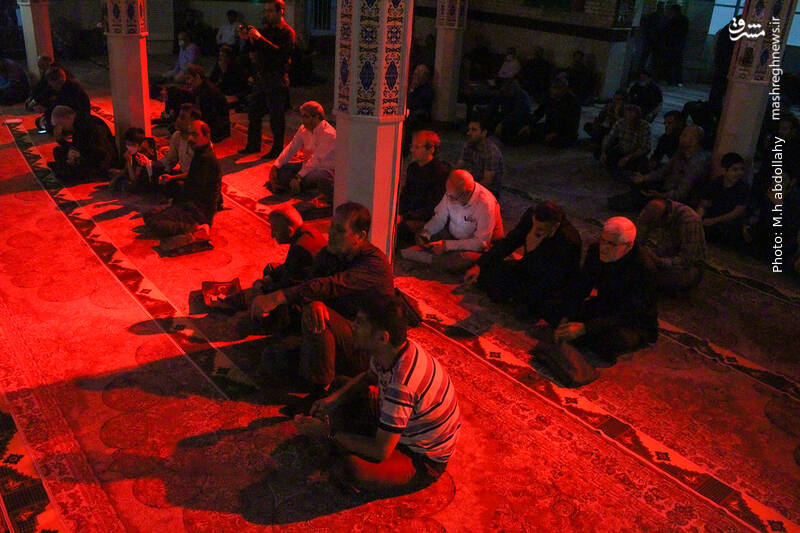 عکس/ شب شهادت امام صادق(ع) در مسجد جامع فاطمیه