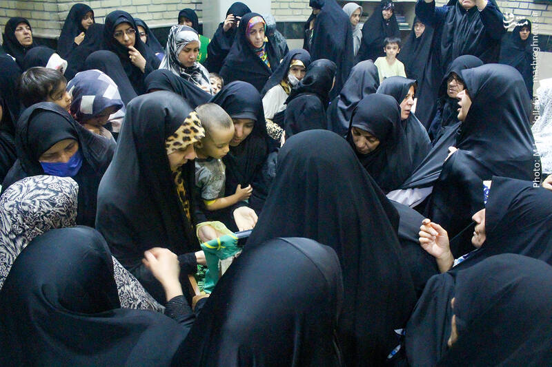 عکس/ شب شهادت امام صادق(ع) در مسجد جامع فاطمیه