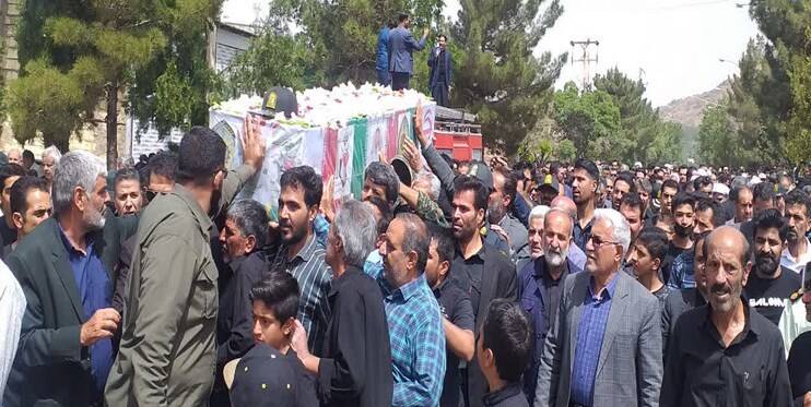 تشییع پیکر شهدای ایران اسلامی/ از بوی پیراهن یوسف تا نالههای سنگی