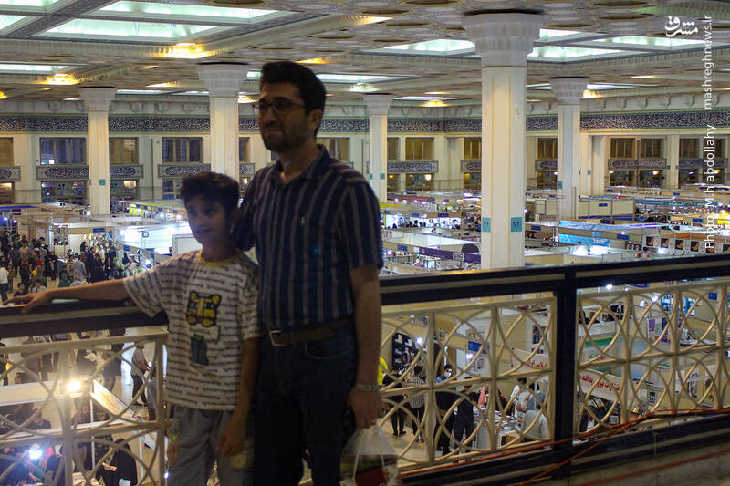 عکس/ نمایشگاه کتاب در روز هفتم