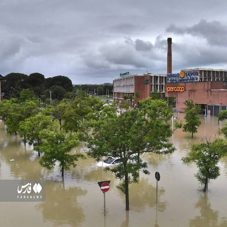 سیل، فرمول یک ایتالیا را لغو کرد +عکس