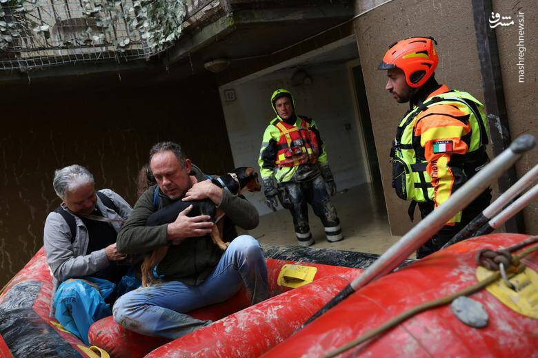 عکس/ سیل، یک ونیز دیگر در ایتالیا ساخت!