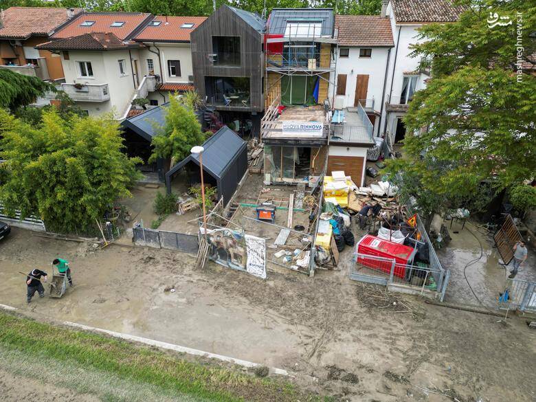 عکس/ سیل، یک ونیز دیگر در ایتالیا ساخت!