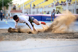 عکس / مسابقات دو و میدانی جایزه بزرگ تهران