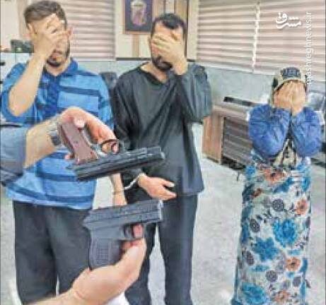 دزدان تا دندان مسلح در نقش پلیس