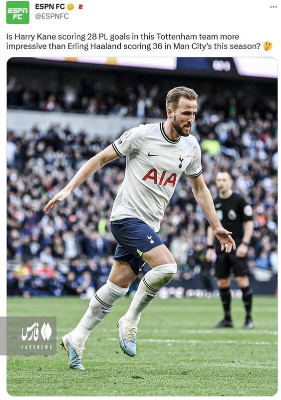 هری کین بهتر از هالند در لیگ برتر؟ +عکس