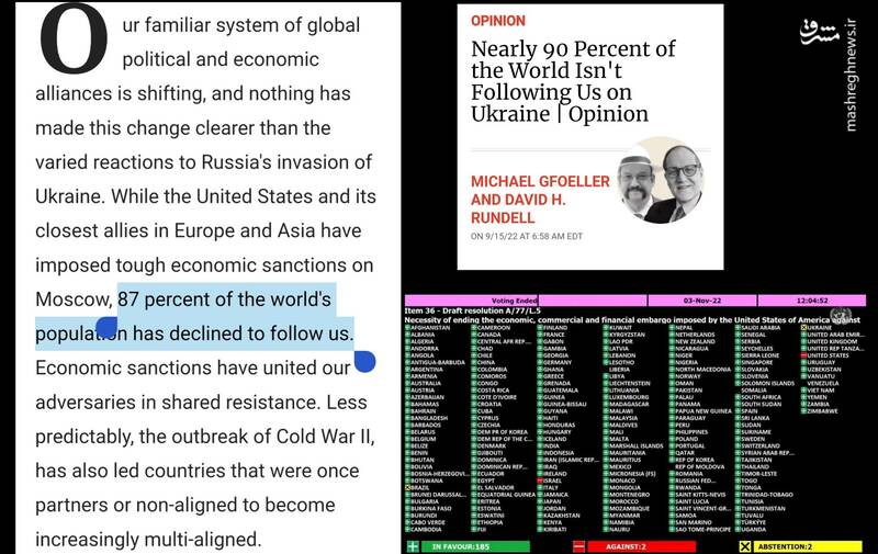 چرا ٨٧ درصد کشورها روسیه رو تحریم نکردن؟!