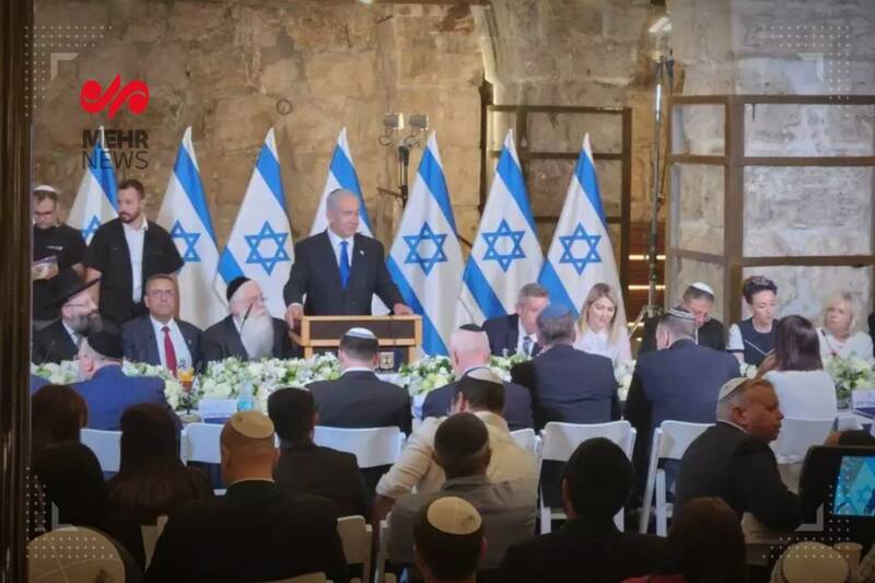 نشست تحریکآمیز کابینه رژیم صهیونیستی در زیرزمین مسجدالاقصی