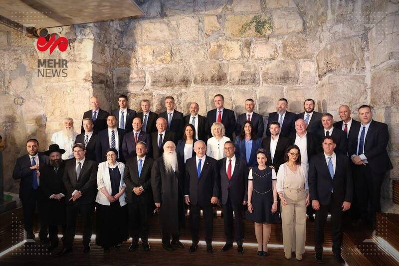 نشست تحریکآمیز کابینه رژیم صهیونیستی در زیرزمین مسجدالاقصی