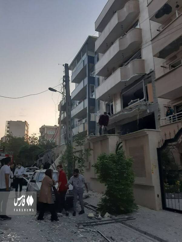 فیلمها و تصاویر از جزئیات انفجار مهیب گاز در تبریز