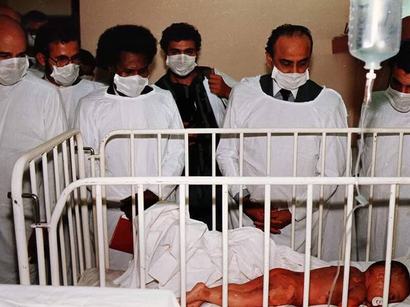 چرا هیچوقت آلمان درمورد جنایت حمله شیمیایی به ایران پاسخگو نشد؟ +فیلم و تصاویر