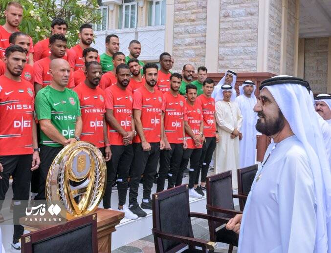 هافبک تیم ملی ایران میهمان حاکم دبی شد +عکس